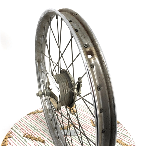 Complete Front Wheel Rim Hub 18 inch Piaggio Boxer 122797