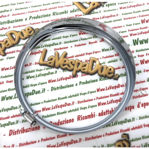 Runde Chrom-Scheinwerferblende für VESPA 50 90 NLR V5A1T, italienisches Produkt ro 151731