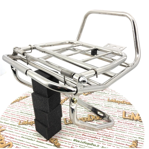 Verchromter Gepäckträger für VESPA PX PE 125 150 200