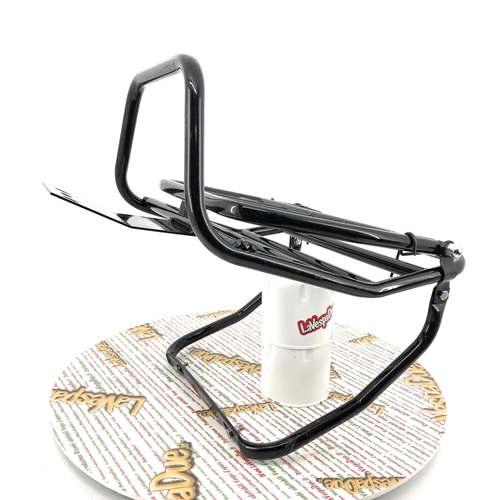 Portaequipajes trasero pintado de negro para VESPA PX PE 125 150 200
