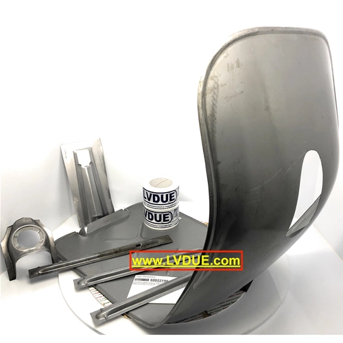 Protection complète de repose-pieds avec renforts et nez carré pour VESPA 125 150 180 200 GT GTR TS SPRINT VELOCE RALLY GL 70s
