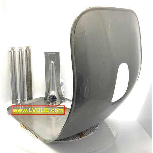 Scudo pedana completo di rinforzi e nasello per VESPA 125 150 VNA VNB VBB anni 60