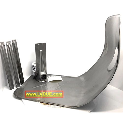 Scudo pedana completo di rinforzi e nasello per VESPA 125 150 VNA VNB VBB anni 60