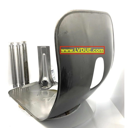 Scudo pedana completo di rinforzi e nasello per VESPA 125 150 VNA VNB VBB anni 60