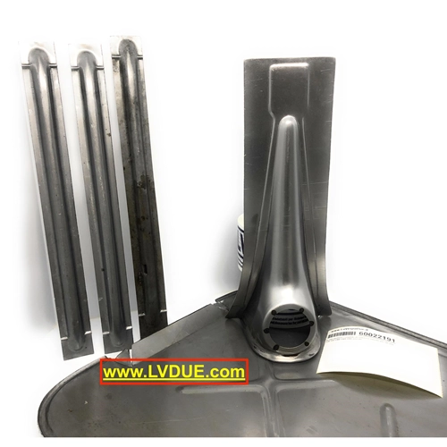 Scudo pedana completo di rinforzi e nasello per VESPA 125 150 VNA VNB VBB anni 60