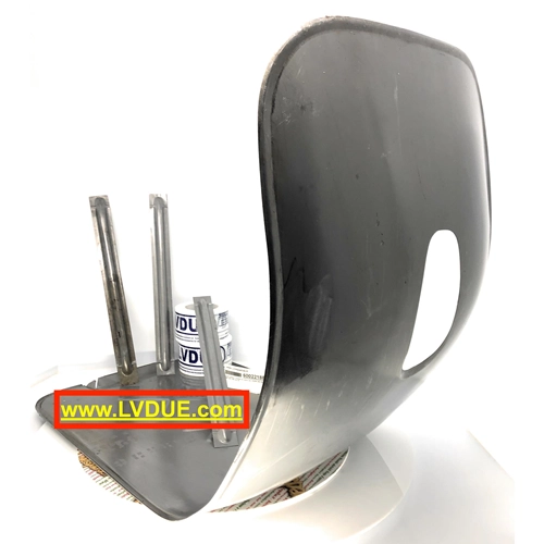 Protector completo para el reposapiés con refuerzos para VESPA 125 150 VNB VNA VBB GL de los años 60.
