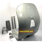 Scudo pedana completo di rinforzi e nasello scudetto esagonale VESPA 50 N L R con faro tondo 125 PRIMAVERA ET3 Premium Quality