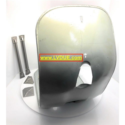 Scudo pedana completo di rinforzi per VESPA 50 N L R 125 PRIMAVERA ET3 con faro tondo Premium Quality