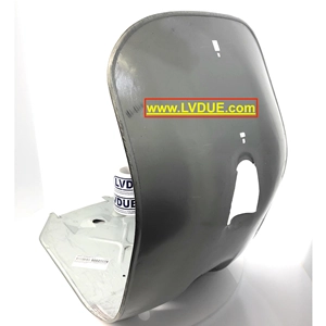 Scudo completo di pedana per VESPA 50 N L R 125 PRIMAVERA ET3 Premium Quality qualità Italiana lamiera 10\10 1 millimetro