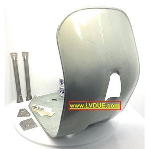 Scudo pedana completo di rinforzi per VESPA 50 SPECIAL ELESTART faro quadro