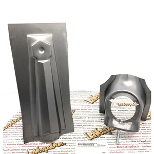Rejilla frontal, cubierta de dirección frontal, chapa metálica, emblema hexagonal VESPA 125 150 180 200 GT GTR SPRINT RALLY TS