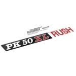 Placa adhesiva de resina para escribir, pegatina para VESPA PK 50 XL RUSH ro 229317, puerta lateral izquierda
