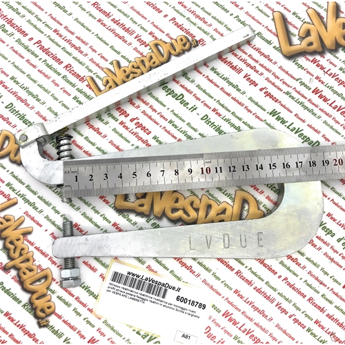 Outil de rivetage pour rivets VESPA APE LAMBRETTA, baguettes de plancher et plaques de rivetage en aluminium