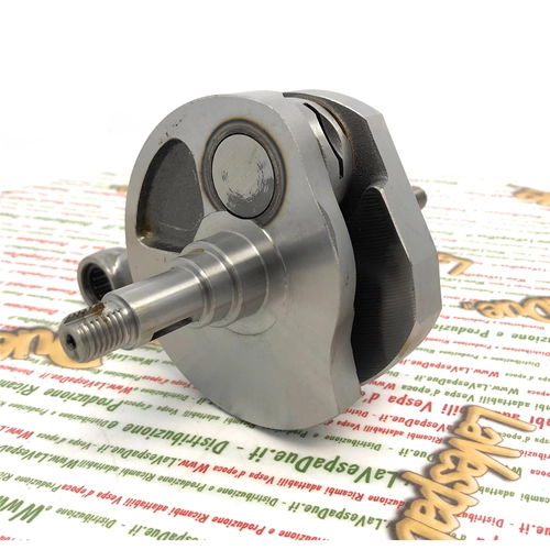 Albero Motore MAZZUCCHELLI AMT 132 RACE versione racing VESPA 125 150 VNB VBA GT GTR SUPER TS VBA VBB GL SPRINT VELOCE SUPER Corsa 57 mm cuscinetto 25 mm Biella interasse 105 mm