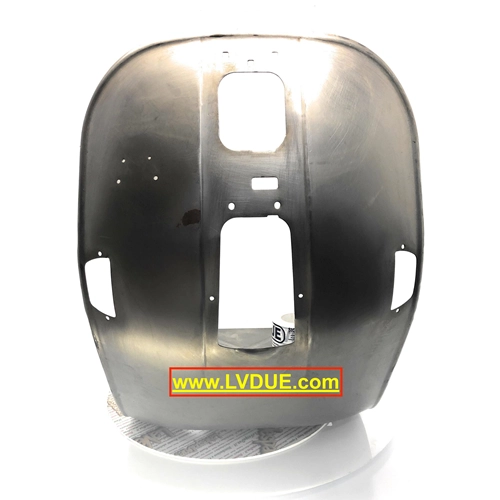 Protection de marchepied complète en tôle adaptable aux modèles VESPA 80, 125, 150, 200 E, PX, PE, T5, ARCOBALENO, lml star et LUSSO 98 (freins à disque).