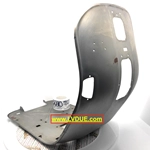 Protector de estribos de chapa metálica completo adaptable a VESPA 80 125 150 200 E PX PE T5 ARCOBALENO lml star LUSSO 98 freno de disco