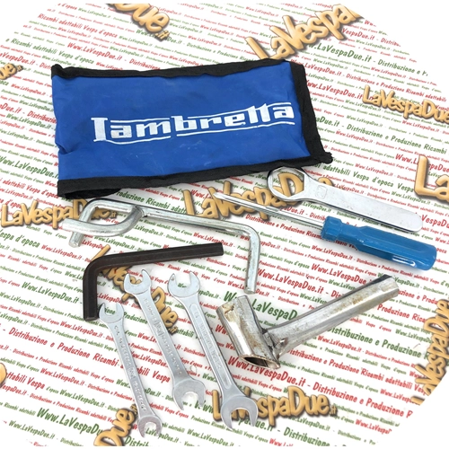 Komplettes Werkzeugset für die Vintage-Fernseher LAMBRETTA LI (JABCD 50, 90, 125, 150, 160, 180, 200)