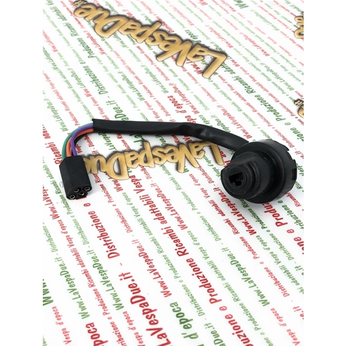 Interruptor de bloqueo de grupo de 4 cables para VESPA 50 125 150 200 PX ARCOBALENO PK XL N AUTOMATICA RUSH PLURIMATIC PX 125 T5 de 1982 a 2013 ro 231024