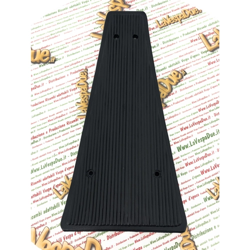 Alfombrilla central rígida negra para VESPA PX PE 125 150 200 ARCOBALENO ro 226093