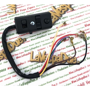 Interruptor de luz con conector Faston hembra para VESPA 50 SPECIAL - ro 123152 - 160752 - 142966