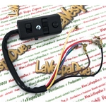 Interruptor de luz con conector Faston hembra para VESPA 50 SPECIAL - ro 123152 - 160752 - 142966