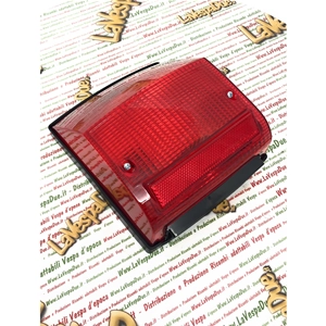 Luz de freno trasera completa para VESPA 80 125 150 200 PX PE ARCOBALENO desde 1984 en adelante, RO 219091, con junta y lámparas homologadas.