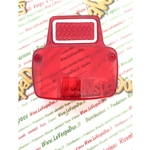 Carcasa transparente para luz trasera VESPA 50 90 125 NLR SS SUPER SPRINT PRIMAVERA ro 076827 096332