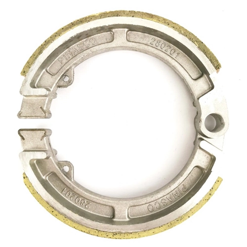 Zapatas de freno delanteras sobredimensionadas PINASCO 26280201 para VESPA FARO BASSO 125 150 DE 1951 A 1959, FARO BAJO VL VB VM VN, RUEDAS DE 8".