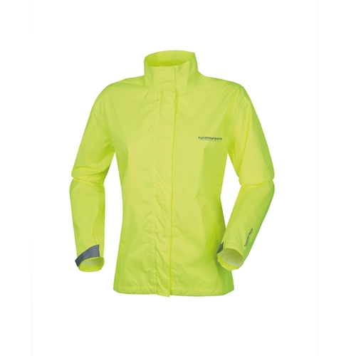 BLACK rain jacket Nano Rain Plus Lady TUCANO URBANO waterproof VESPA MOTO LAMBRETTA women's foldable in portable bag