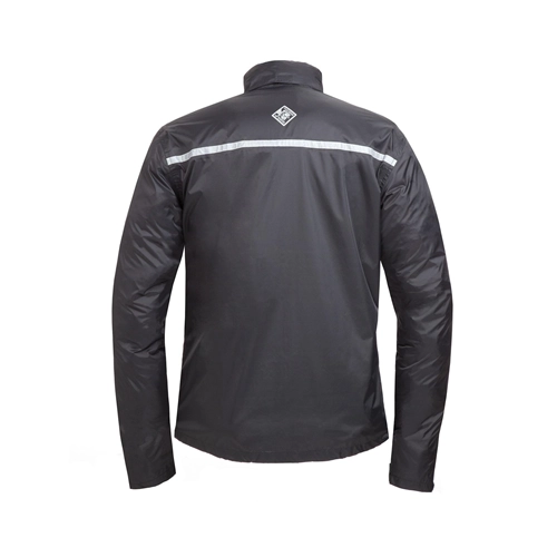 Chaqueta impermeable NEGRA Nano Rain Plus Jacket TUCANO URBANO VESPA MOTO LAMBRETTA para hombre y mujer, plegable en bolsa portátil
