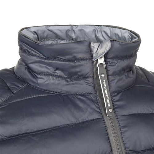 120gr Down Jacket Dark Blue TUCANO URBANO Lot Pack water-repellent VESPA MOTO LAMBRETTA men's women's foldable in portable bag
