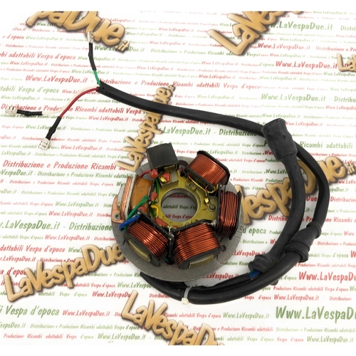 Stator coil support for VESPA PK 50 125 XL RUSH FL N HP from 1982 to 1990 APE 50 TM P ro 199495 497654