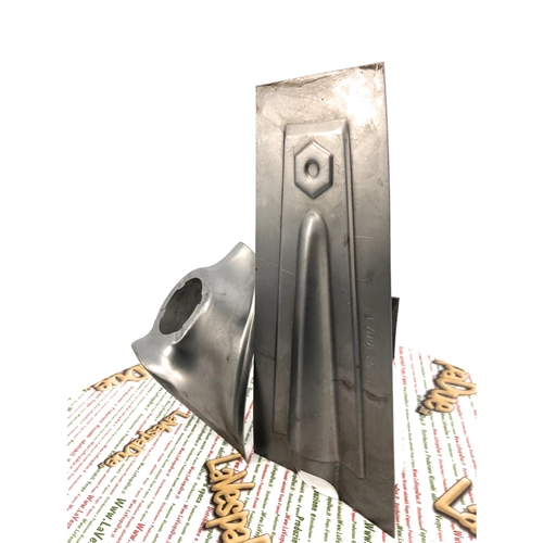 Grille de calandre, cache de direction, emblème hexagonal en tôle, VESPA 50 90 125 SS NLR ET3 PRIMAVERA ELESTART, support de klaxon 4 trous