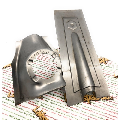 Grille de calandre, cache de direction, emblème hexagonal en tôle, VESPA 50 90 125 SS NLR ET3 PRIMAVERA ELESTART, support de klaxon 4 trous