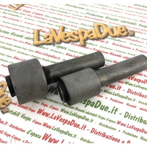 Par de silentblocks de acero completos para motores de primera serie VESPA 125 150 200 SUPER GT GTR GL SPRINT PX PE