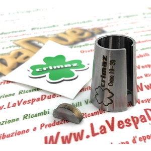 Adattatore maggiorazione CRIMAZ albero motore conversione cono da 19 mm a 20 mm m 10 per VESPA 50 125 ET3 Primavera PK S