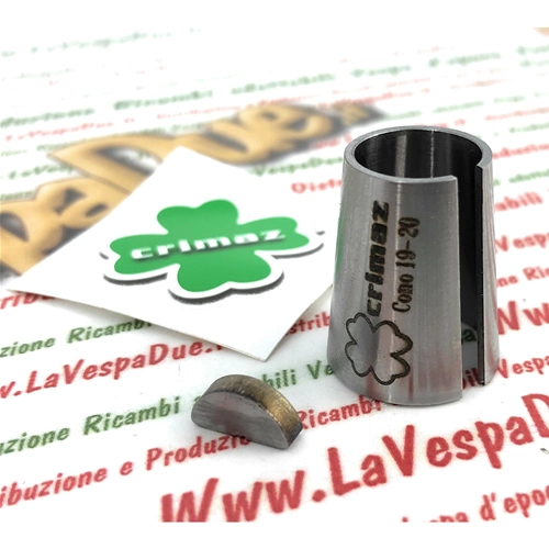 Adattatore maggiorazione CRIMAZ albero motore conversione cono da 19 mm a 20 mm m 10 per VESPA 50 125 ET3 Primavera PK S