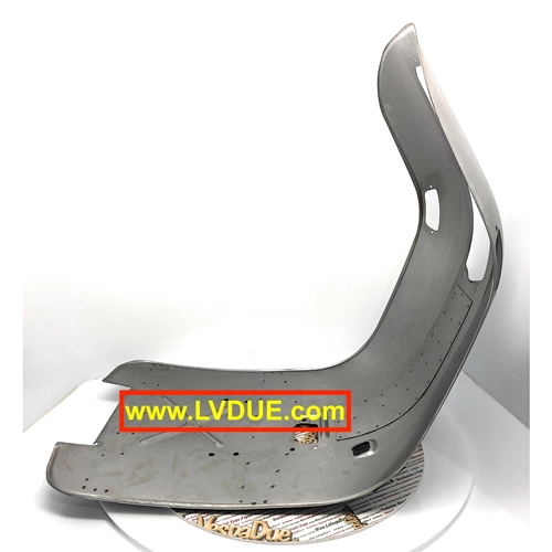 Protector de estribos de chapa metálica completo con refuerzos transversales para VESPA 80 125 150 200 E PX PE T5 ARCOBALENO Producto italiano