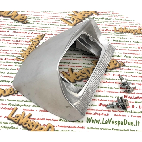 Rear light body LAMBRETTA 125 150 175 200 LI SPECIAL SX TV in polished aluminum ro 19983050