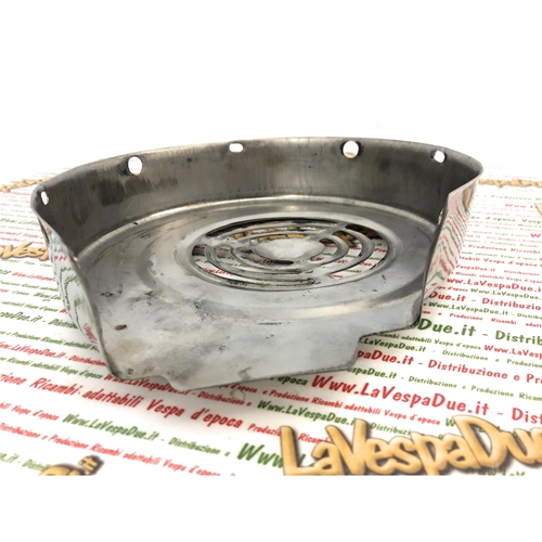 Cache de ventilateur de volant moteur LAMBRETTA 125 LI LIS DL GP 150 LI SPECIAL SX DL GP 175 TV 2° 3° 200 TV SX DL GP ro 22014030 19014030 en acier chromé