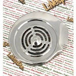 Cache-ventilateur en acier inoxydable LAMBRETTA 125 150 LI SPECIAL DL GP SX 175 TV 2° 3° 200 TV SX DL GP ro 22014030 - 19014030 innocenti