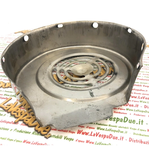 Cache-ventilateur en acier inoxydable LAMBRETTA 125 150 LI SPECIAL DL GP SX 175 TV 2° 3° 200 TV SX DL GP ro 22014030 - 19014030 innocenti