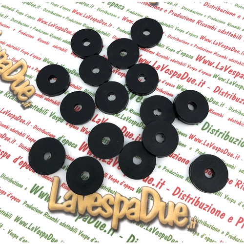 Kit de goma antivibración para el borde del escudo LAMBRETTA 125 150 LI SPECIAL DL GP SX 175 TV 200 SX TV DL GP ro 15050052 innocenti 5mm