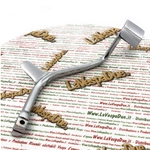 Palanca de arranque de encendido cromada LAMBRETTA 125 150 LI 2nd innocenti