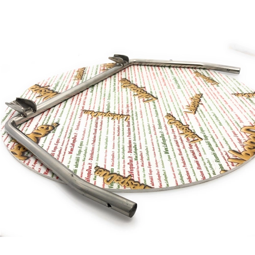 Stainless steel center stand LAMBRETTA 125 150 LI 3° SPECIAL GP DL SX 175 TV 3° 200 SX TV GP DL non-chromed ro 19957030