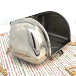 Portaoggetti in acciaio inox LAMBRETTA 125 150 LI SPECIAL DL GP SX 175 TV 2° 3° 200 TV SX DL GP r.o. 15086010 19986010