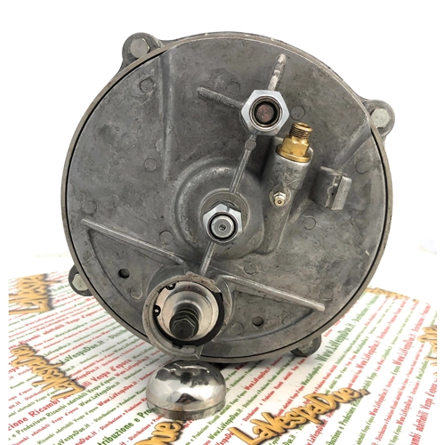 Komplette Nabe mit innenliegender Scheibenbremstrommel am Vorderrad LAMBRETTA 175 TV 3° 200 TV SX DL GP mit 10 x 1,25 mm Hohlschraube innocenti