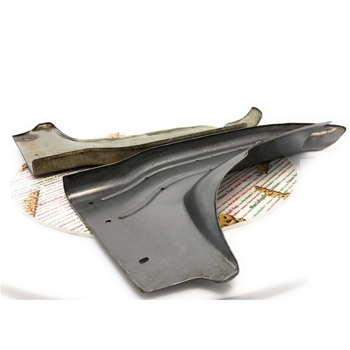 Rear footrest pair LAMBRETTA 125 150 LI 1st 2nd 175 TV 2nd innocenti ro 19050054 19050101 footrests