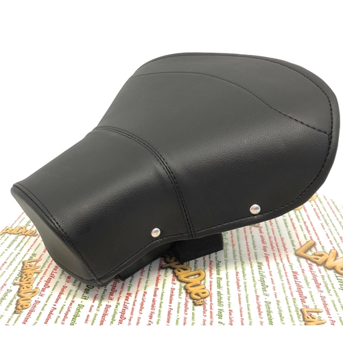 Asiento trasero monoplaza completo LAMBRETTA 125 LI 150 2° con 2 remaches ro 19055290 innocenti