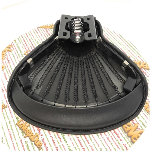 Asiento trasero monoplaza completo LAMBRETTA 125 LI 150 2° con 2 remaches ro 19055290 innocenti